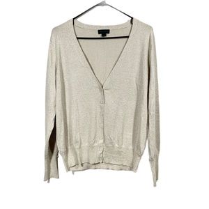 Worthington Gold Glittery Cardigan